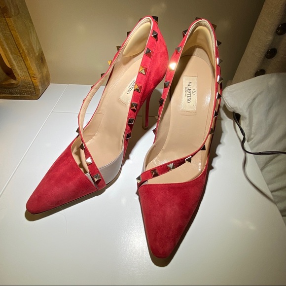 red valentino heels